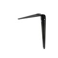 Surtek Black Steel Shelf Bracket 6X8 137798